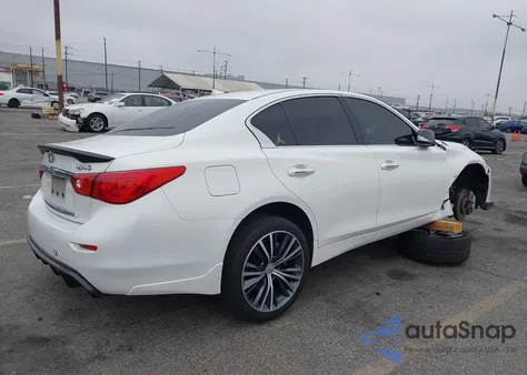 2015 Infiniti Q50 Premium/Sport из США, поврежденный, VIN JN1BV7AP2FM347607